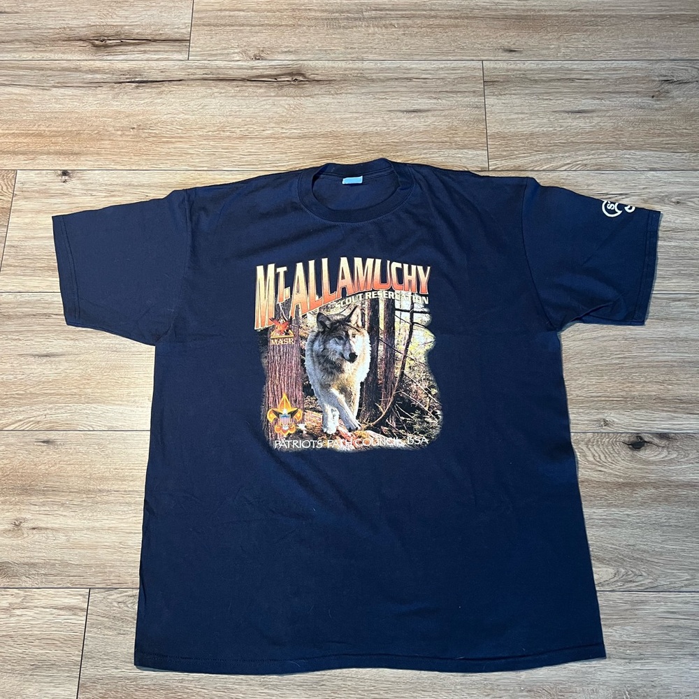 Mt Allamuchy Scout Reservation Boys Scout Staff Tee Size XXL